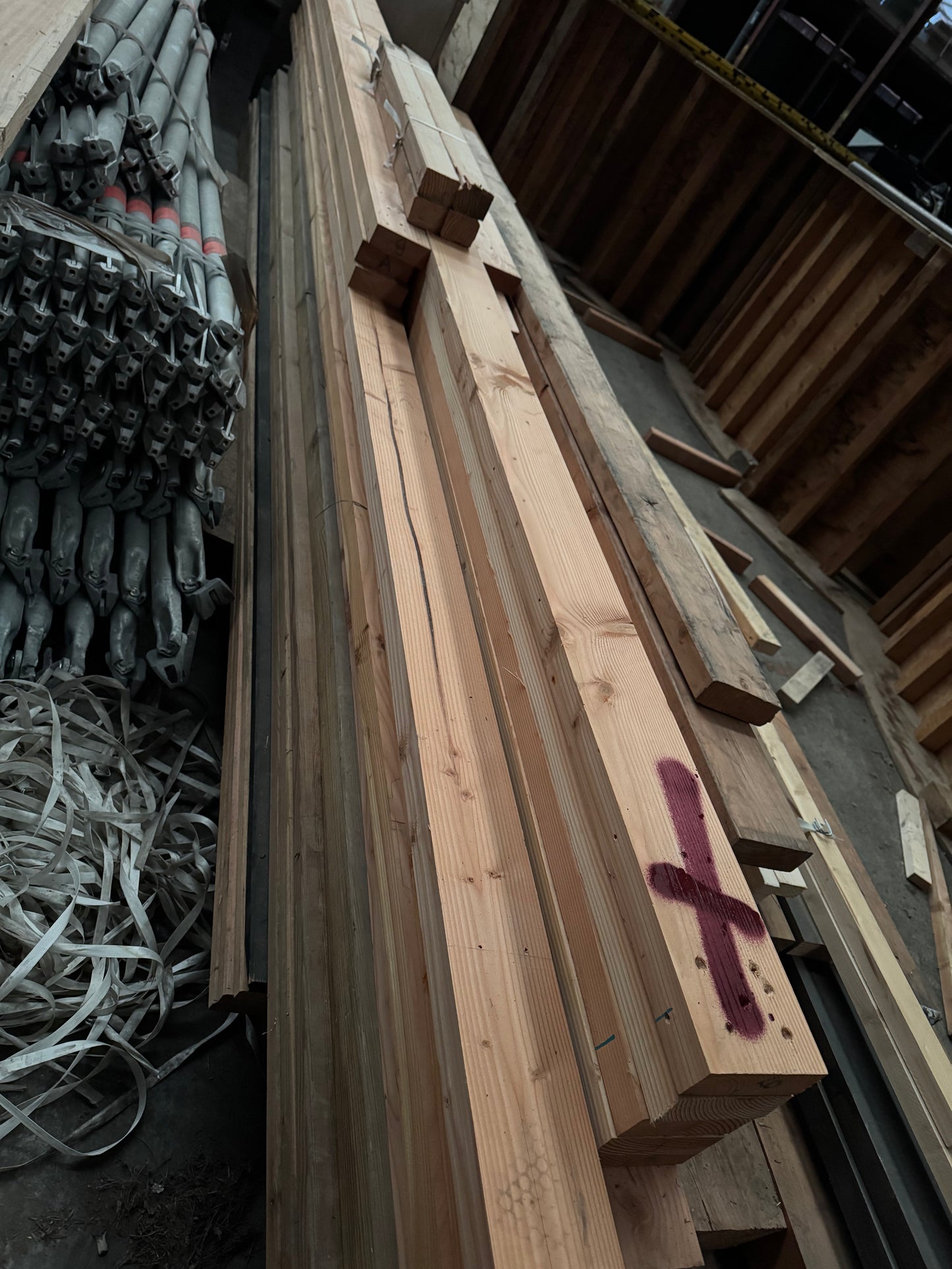 Bois d'ossature Douglas 45x120